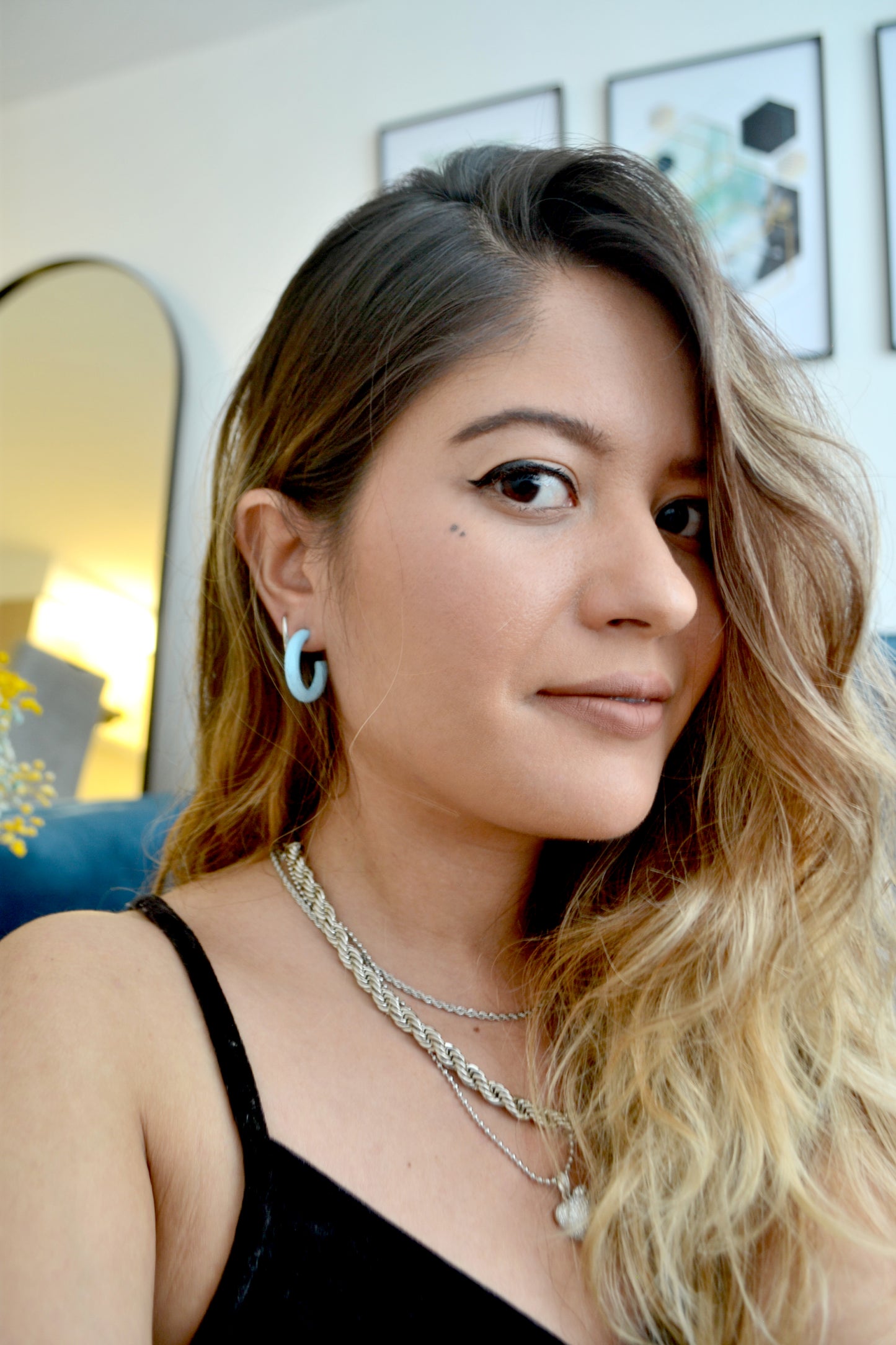 Candongas de colores