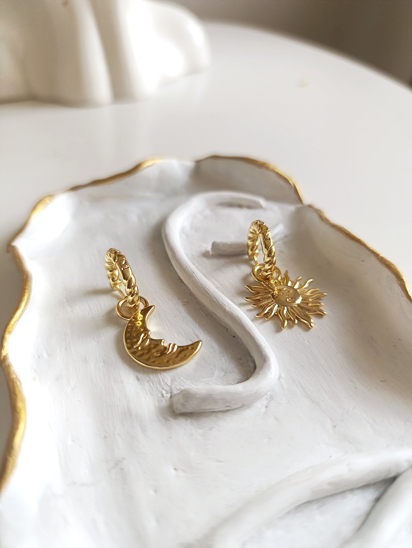 Candongas sol y luna