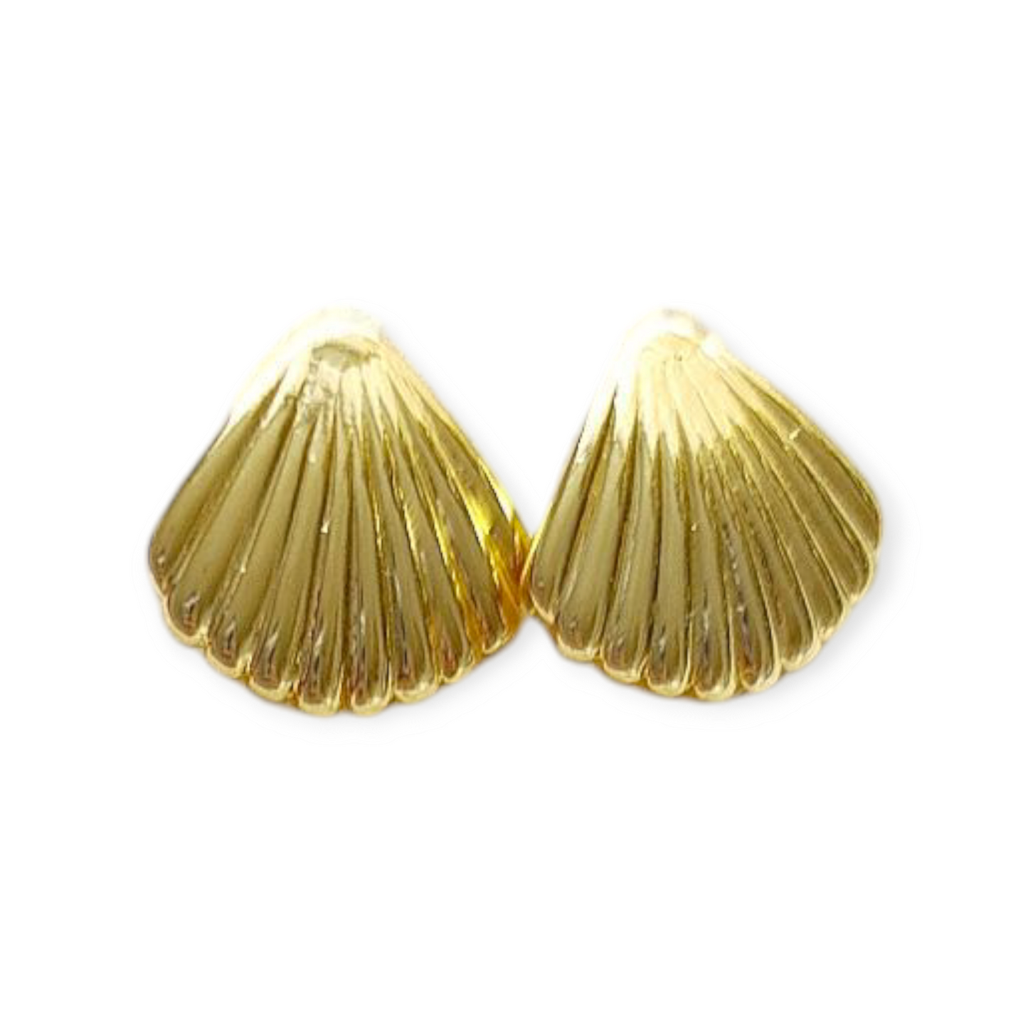 Topos de conchas doradas