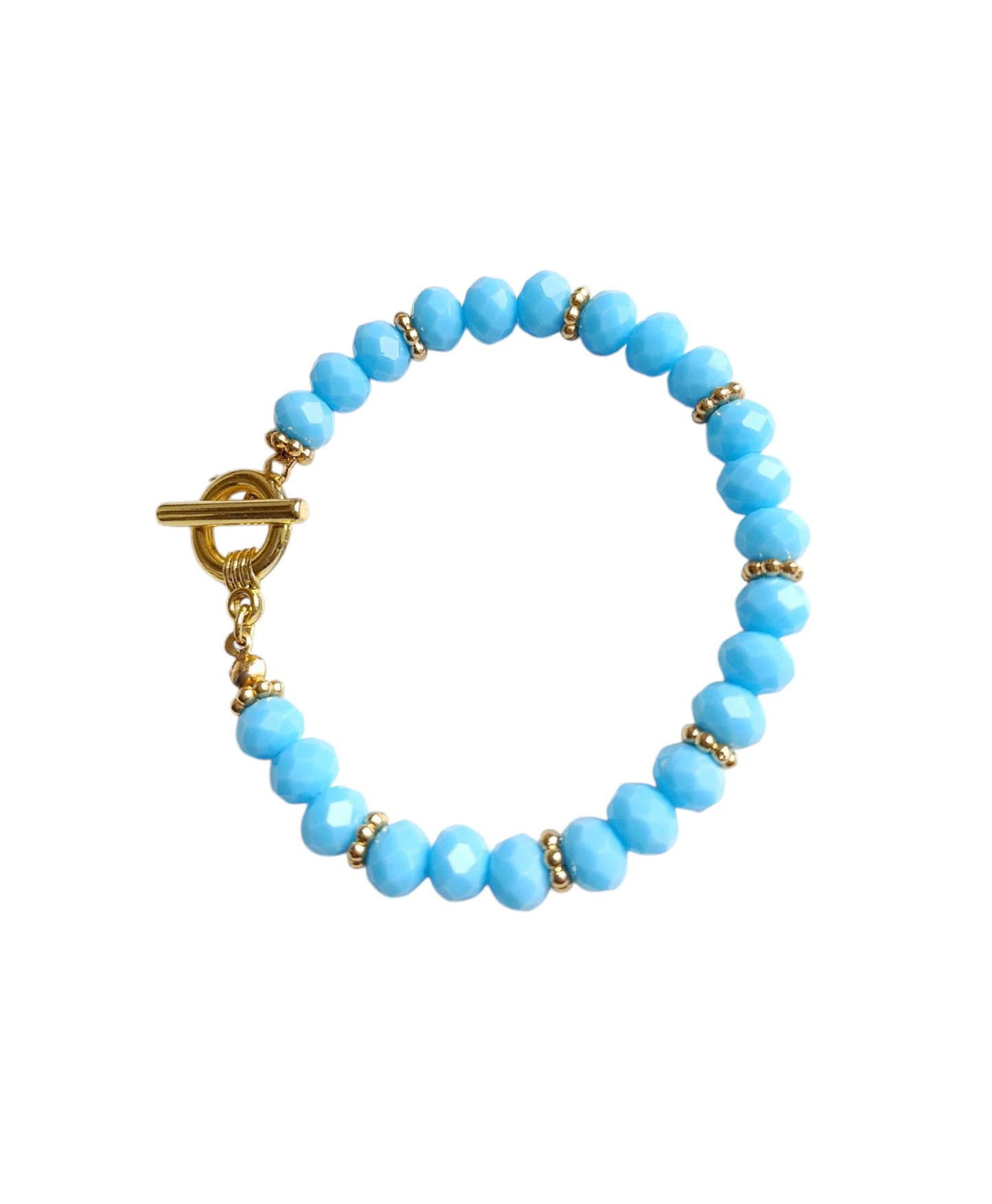 Pulsera murano azul